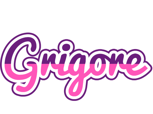 Grigore cheerful logo