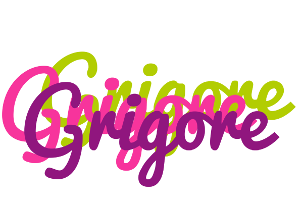 Grigore flowers logo