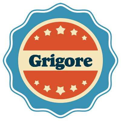 Grigore labels logo