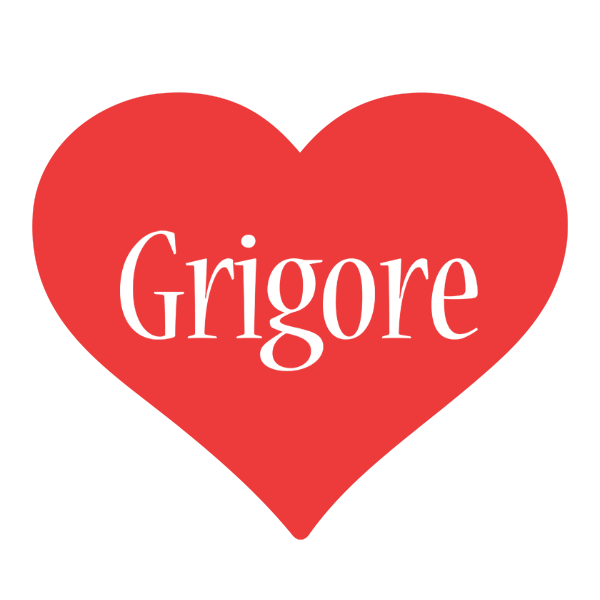 Grigore love logo