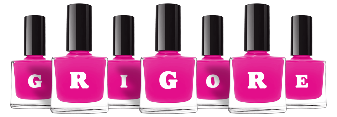 Grigore nails logo