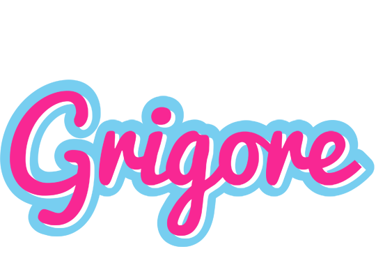 Grigore popstar logo