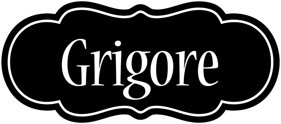 Grigore welcome logo