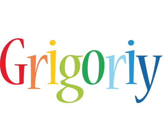 Grigoriy birthday logo