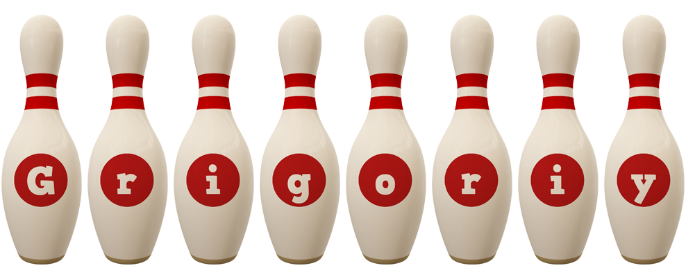 Grigoriy bowling-pin logo