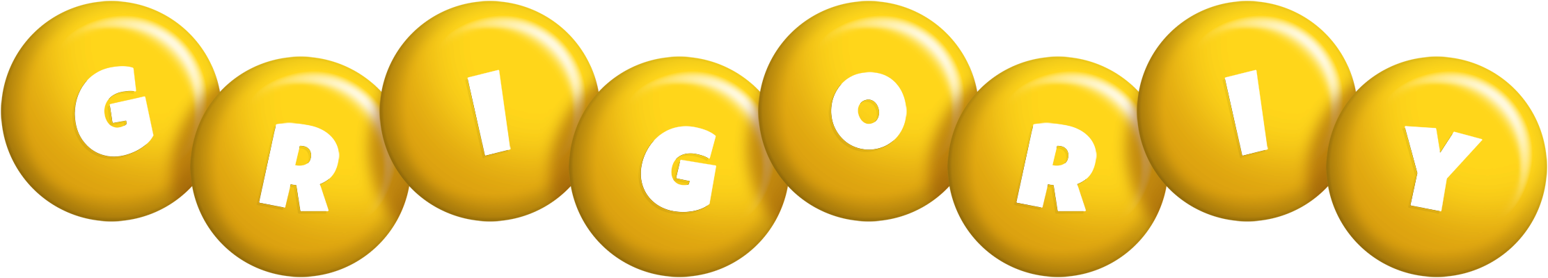 Grigoriy candy-yellow logo