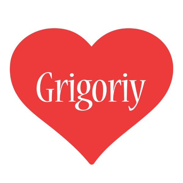 Grigoriy love logo