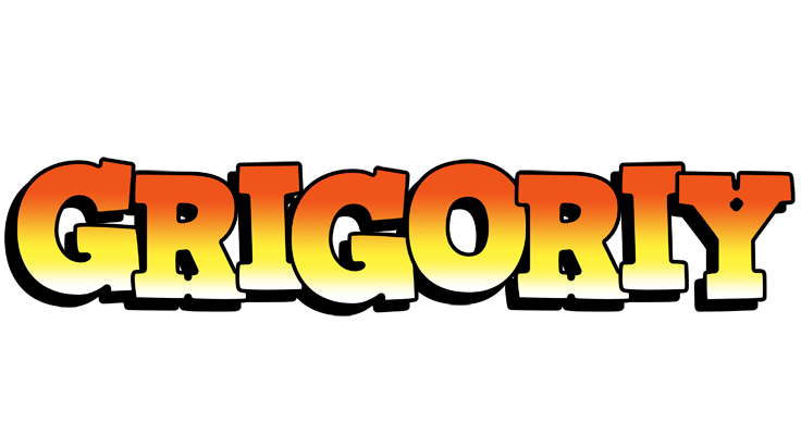 Grigoriy sunset logo