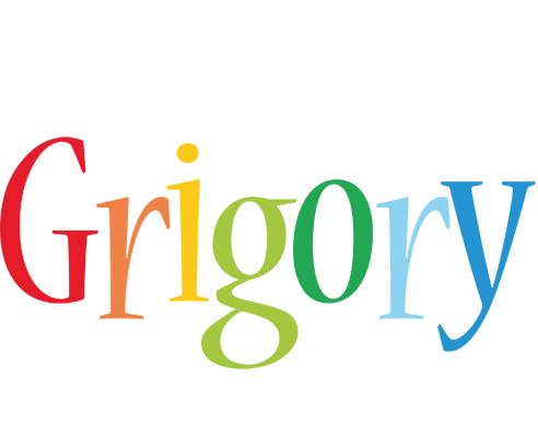 Grigory birthday logo