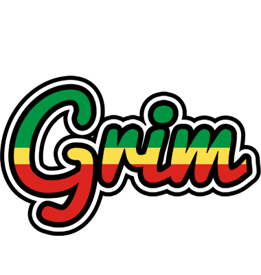 Grim african logo