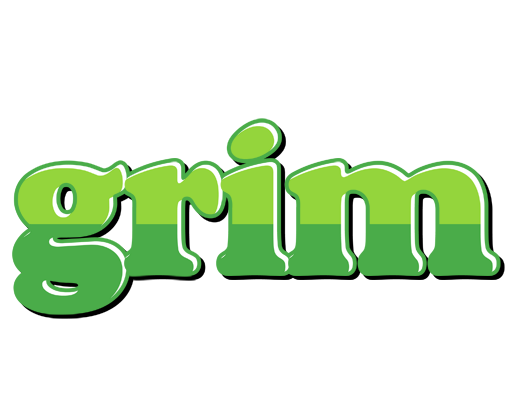Grim apple logo