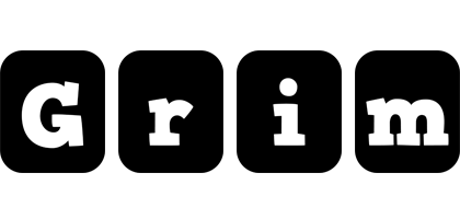 Grim box logo