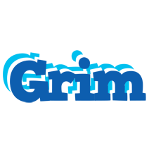 Grim business logo