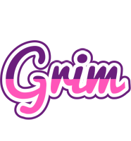 Grim cheerful logo
