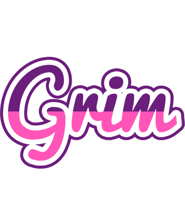 Grim cheerful logo