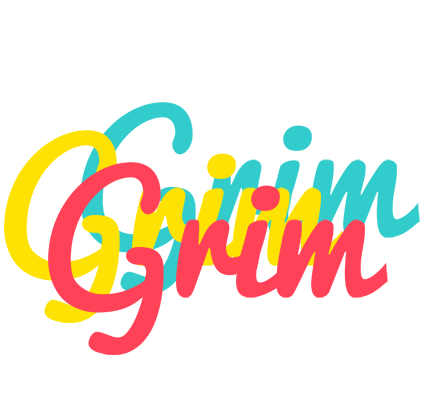 Grim disco logo