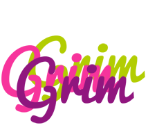 Grim flowers logo