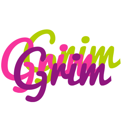 Grim flowers logo