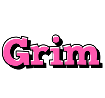 Grim girlish logo
