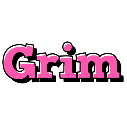 Grim girlish logo