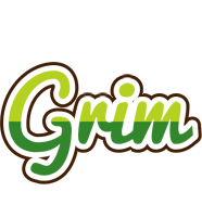 Grim golfing logo