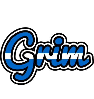 Grim greece logo