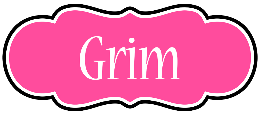 Grim invitation logo