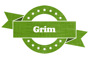 Grim natural logo