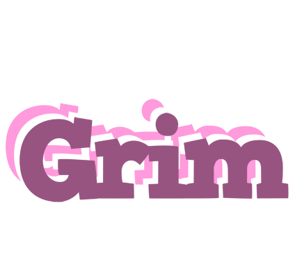 Grim relaxing logo