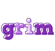 Grim sensual logo