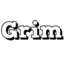 Grim snowing logo