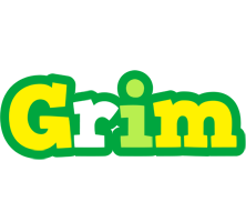Grim soccer logo