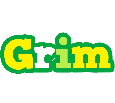 Grim soccer logo