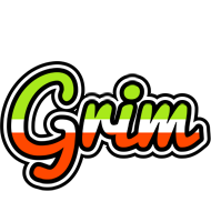 Grim superfun logo