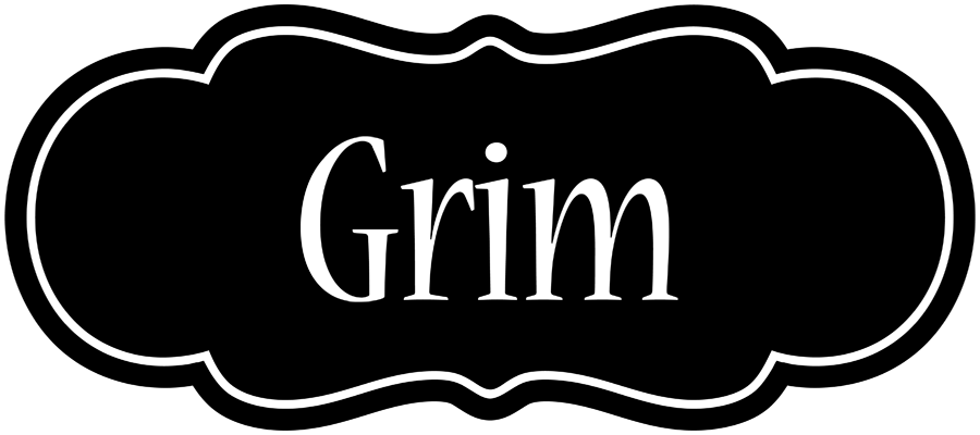 Grim welcome logo