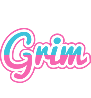 Grim woman logo