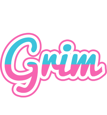 Grim woman logo