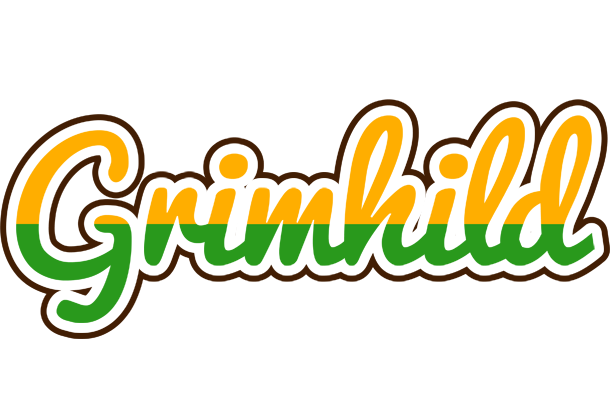 Grimhild banana logo