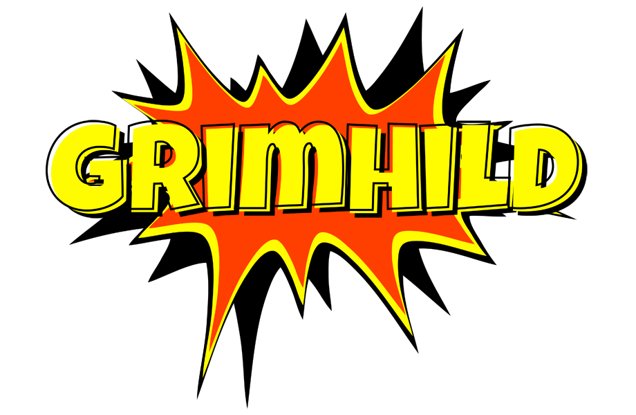 Grimhild bazinga logo