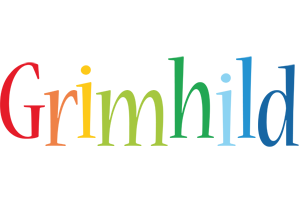 Grimhild birthday logo