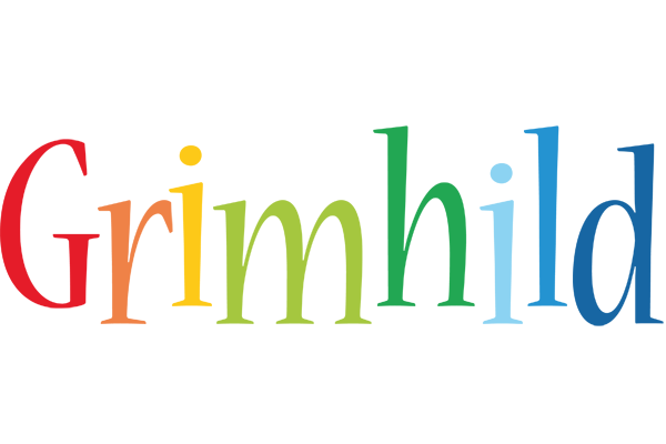 Grimhild birthday logo