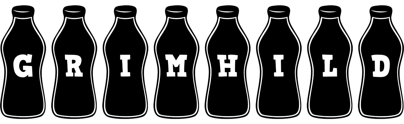 Grimhild bottle logo