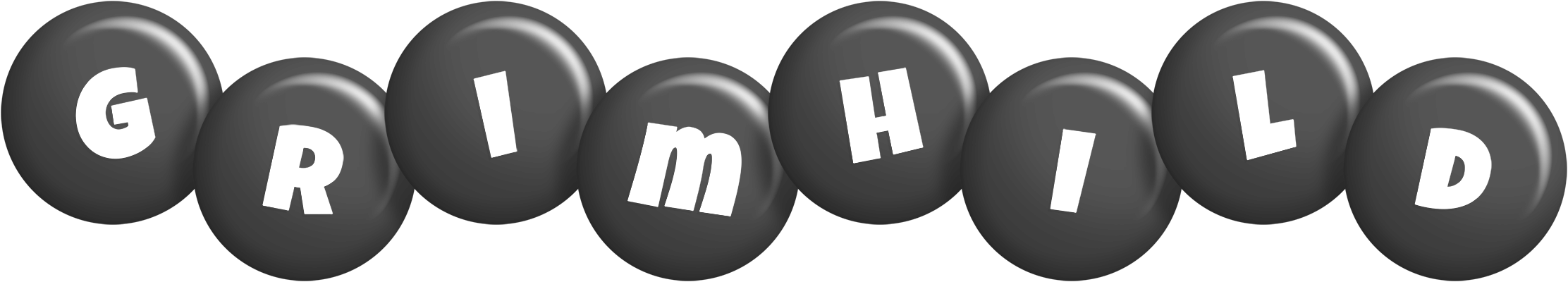 Grimhild candy-black logo