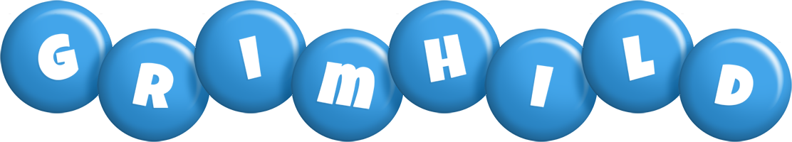 Grimhild candy-blue logo