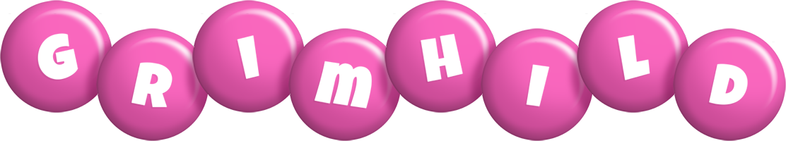 Grimhild candy-pink logo