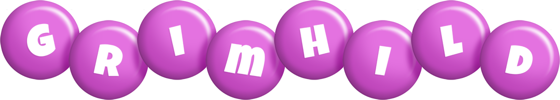 Grimhild candy-purple logo