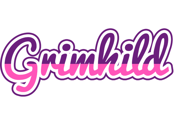 Grimhild cheerful logo