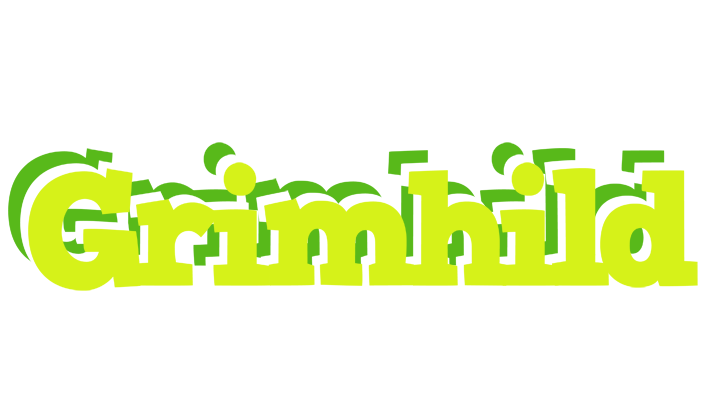 Grimhild citrus logo