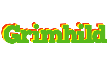 Grimhild crocodile logo