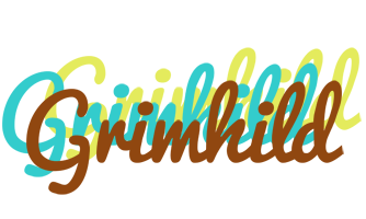 Grimhild cupcake logo